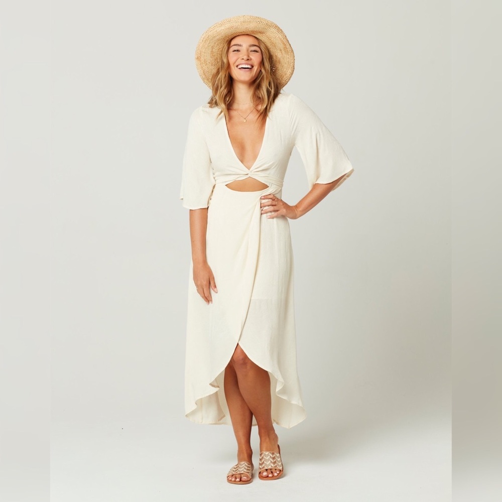 NWT CREAM KELLEN DRESS - l*space